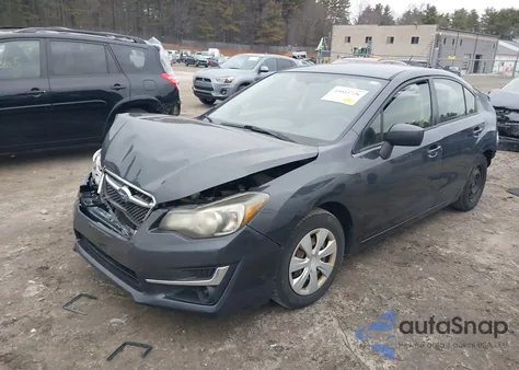 2016 Subaru Impreza 2.0I from USA, damaged, VIN JF1GJAA64GH017650